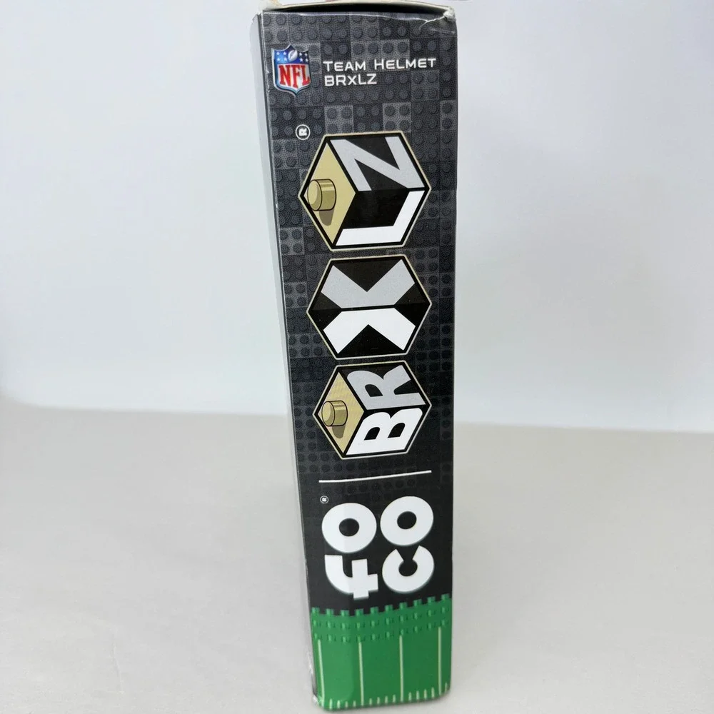 New Orleans Saints FOCO NFL BRXLZ Team Helmet 3-D Construction Block Set